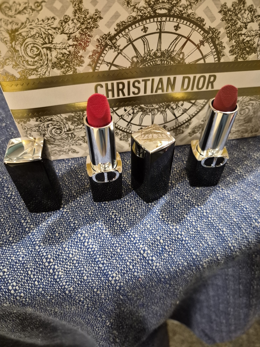 Christian Dior Rouge Dior Duo Lipstick Set